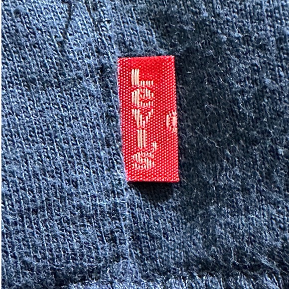 Levi Strauss & Co Navy Blue Graphic Hoodie Sweatshirt - Picture 12 of 12